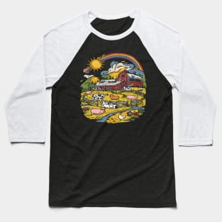 Farm Life: Rooted in Tradition, Cultivating the Future Baseball T-Shirt